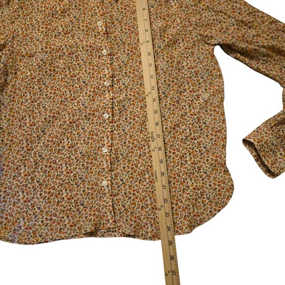 Trovata Birds Of Paradis S Silk Blend Jacquelin Bellflower Ditsy Print Luxury - Picture 10 of 10